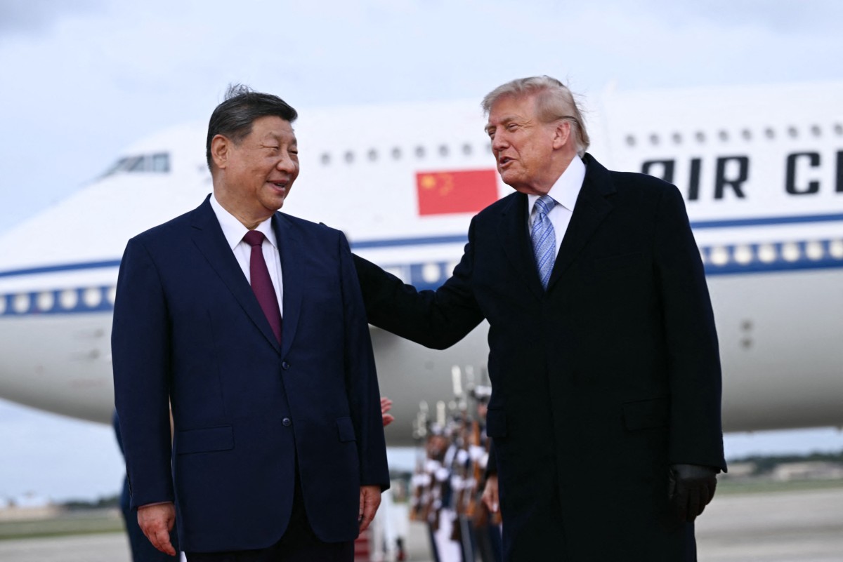 Xi Jinping Lands In US For Key State Visit, Trump Receives Him