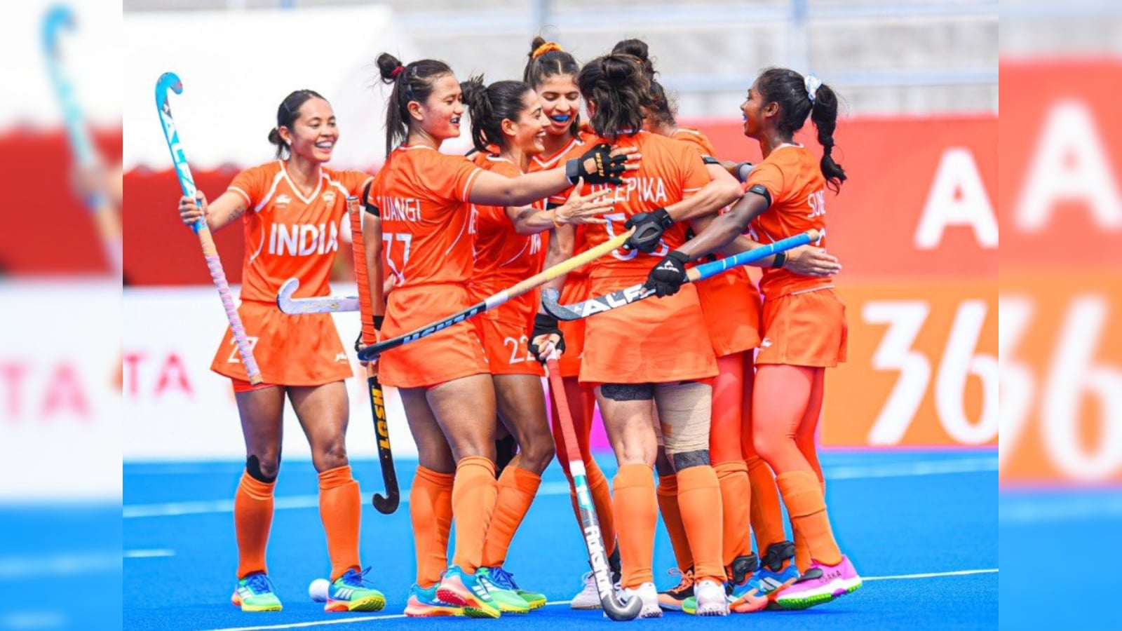 India Women Thrash Uzbekistan 19-0 at Asian Games