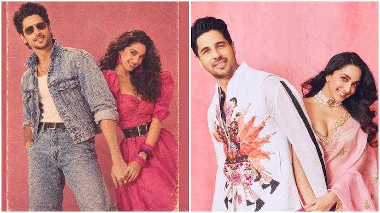 Kiara Advani, Sidharth Malhotra Recreate 80s Bollywood Magic With AI