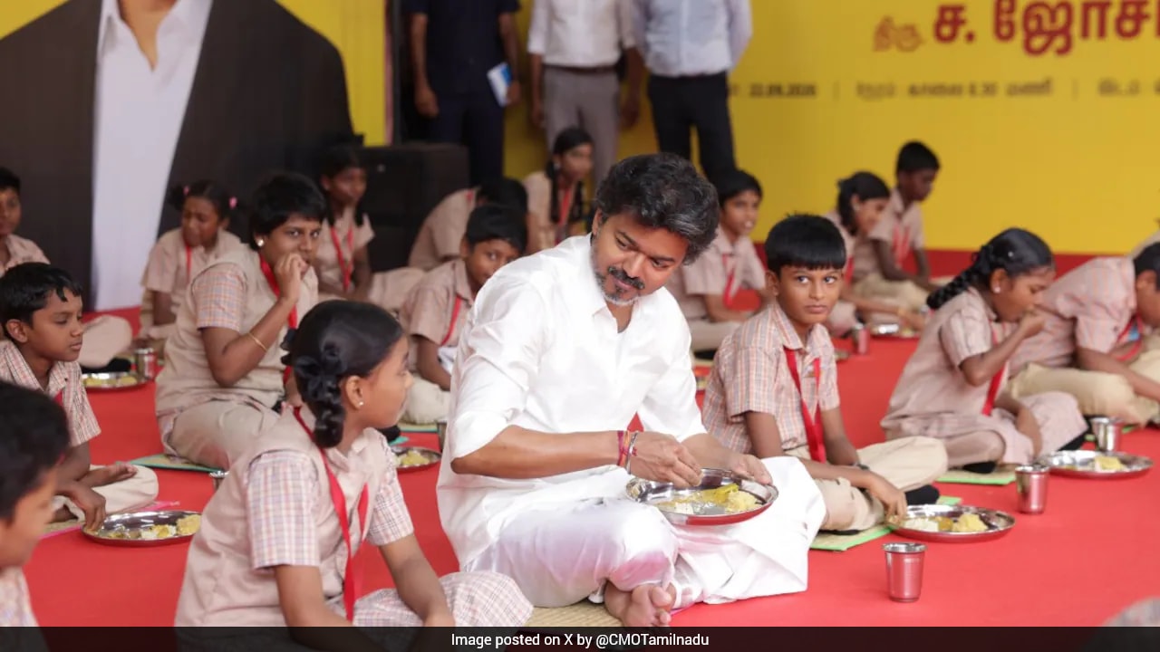 Vijay Builds On MK Stalin's Breakfast Scheme, But Gives It A New Identity