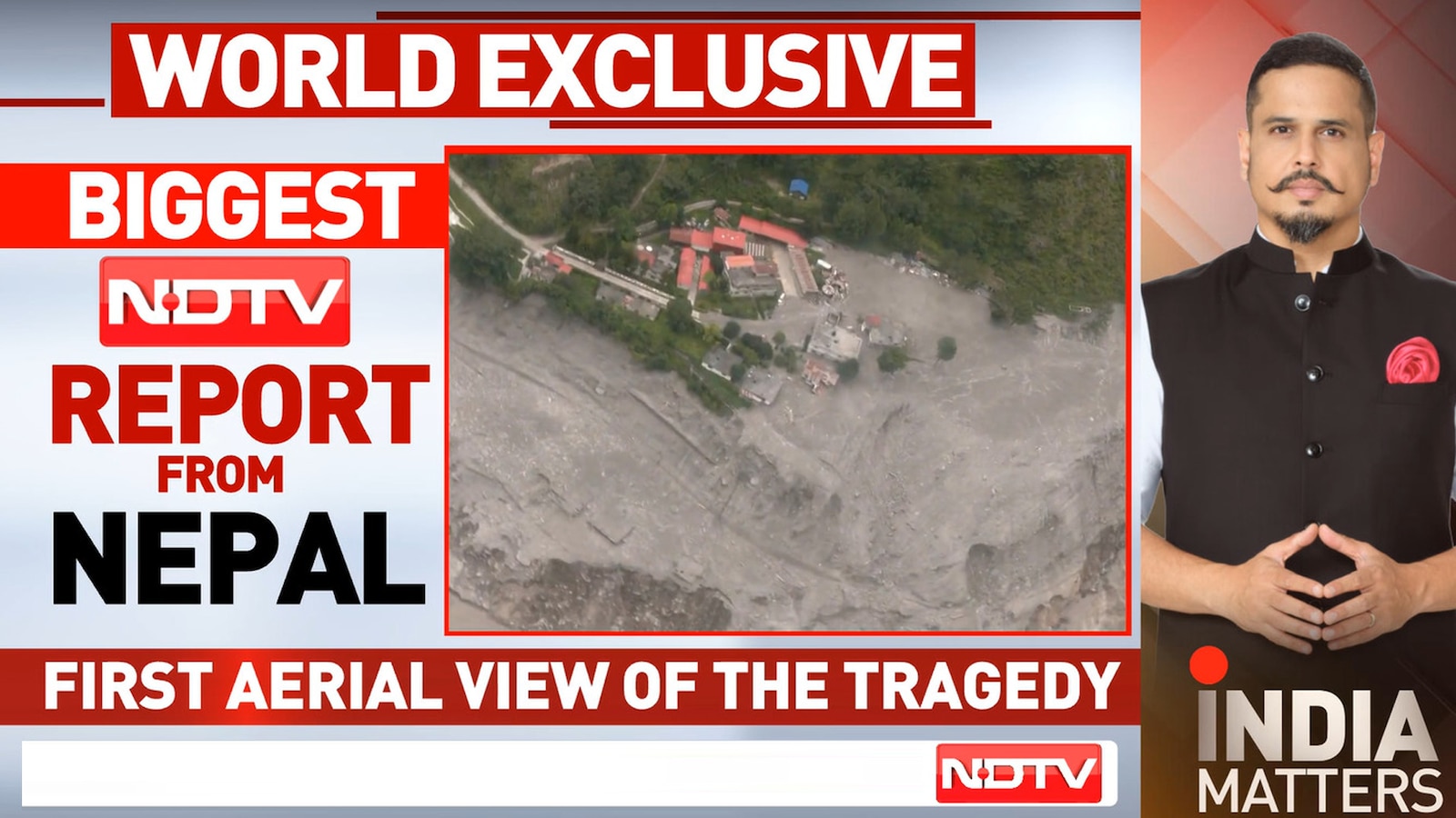 NDTV Reports on Nepal Flash Floods: Widespread Destruction and Ongoing Rescue Efforts