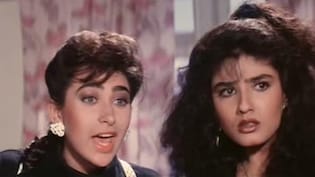 'Juice <i>Piyegi</i>?' Years After Rumoured Rift Raveena Tandon Reveals How She Started Talking With Karisma Kapoor On Film Set