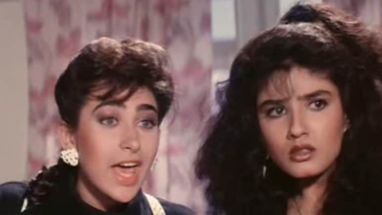 'Juice <i>Piyegi</i>?' Years After Rumoured Rift Raveena Tandon Reveals How She Started Talking With Karisma Kapoor On Film Set
