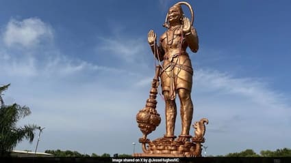 'Tearing This Down': YouTuber's Post On Texas Hanuman Statue Sparks Row