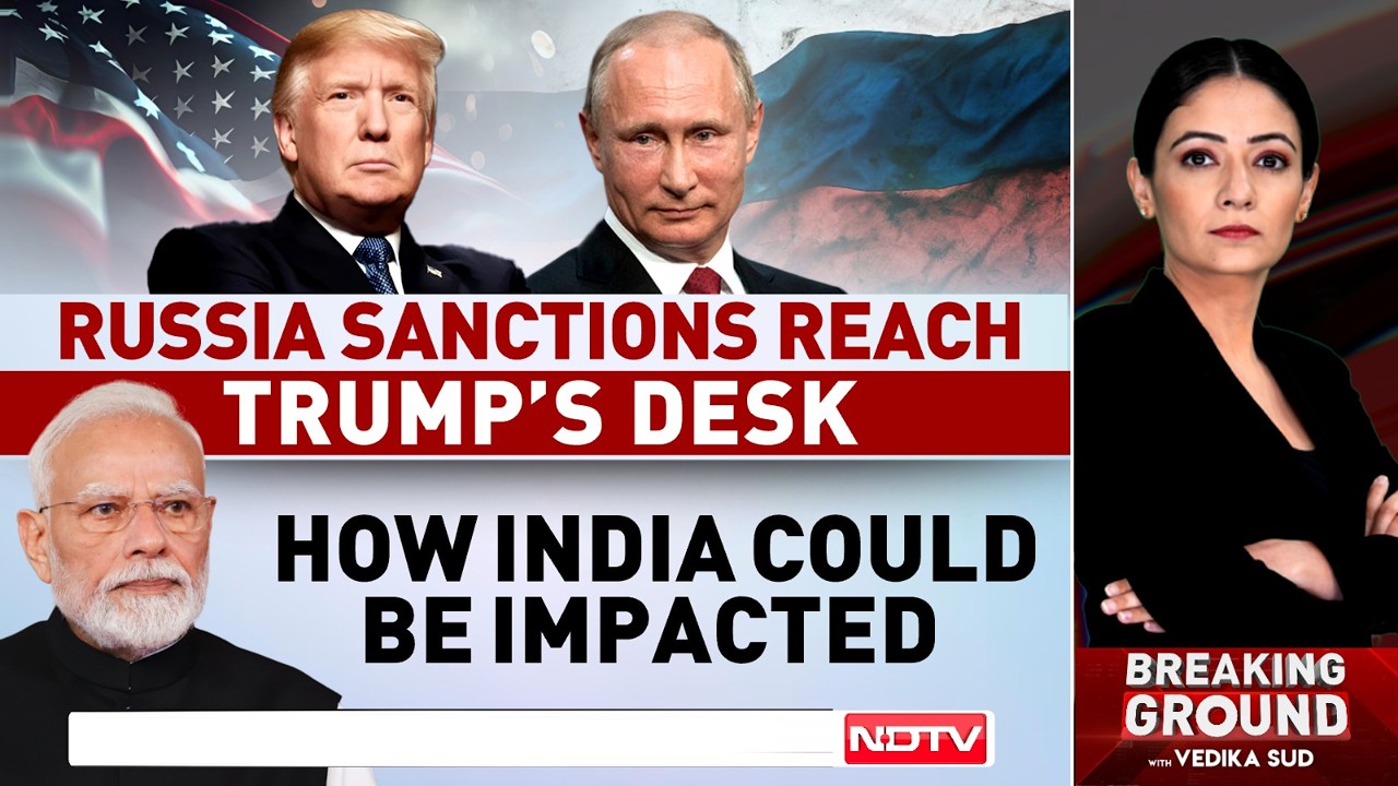 Russia Sanctions Reach Trump's Desk. How It Will Affect India's Oil Trade