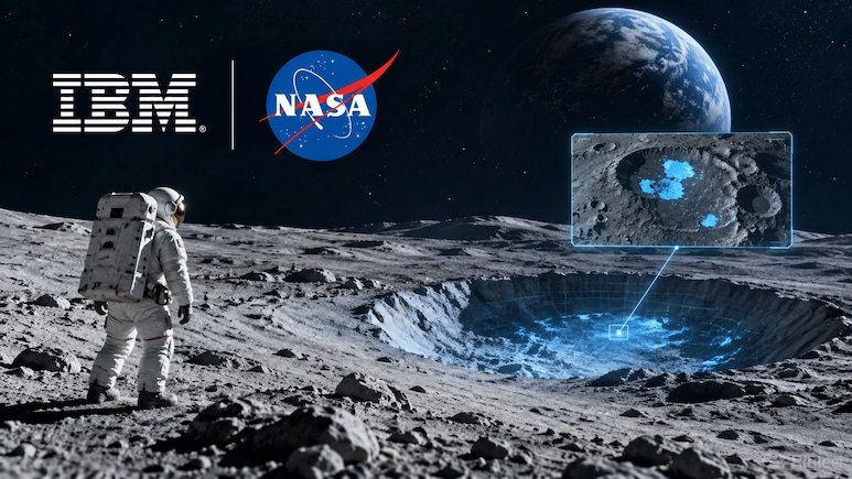 Mapping The Moon: NASA, IBM's New Lunar AI Is 23% More Accurate At Spotting Ice
