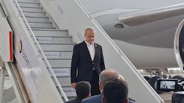 Iranian President Masoud Pezeshkian Arrives In India For BRICS Summit