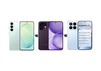 Samsung Galaxy S26 FE vs Oppo Reno 16 vs Xiaomi 17T: जानें कौन सा फोन है बेस्ट?