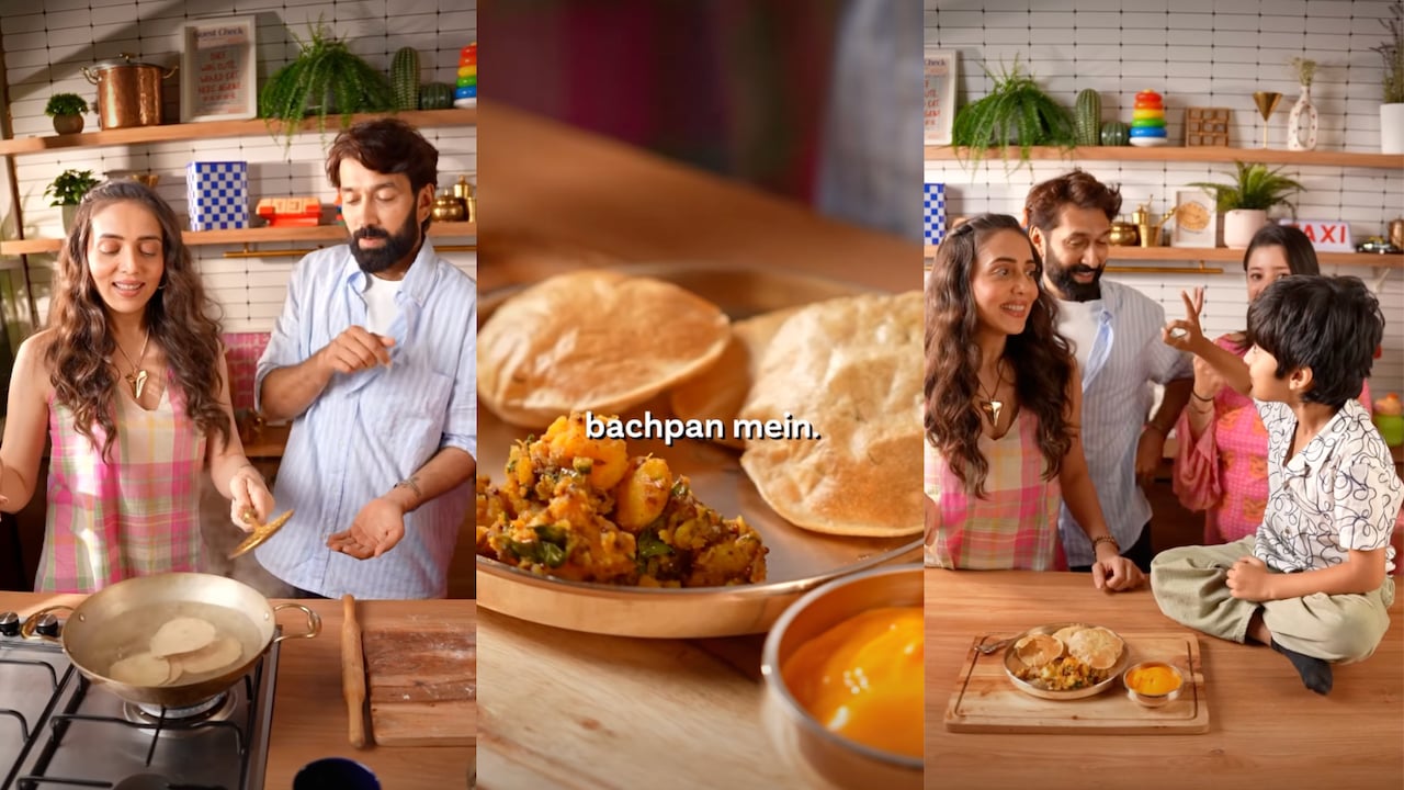 Nakuul Mehta And Jankee Parekh Learn How To Make Guilt-Free Aamras Puri