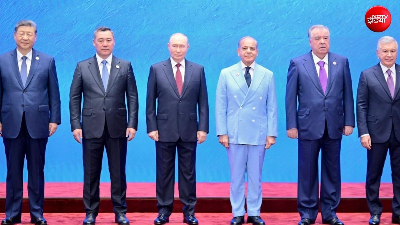 पाकिस्तान की एक और ओछी हरकत, SCO के ग्रुप फोटो से हटाई PM नरेंद्र मोदी की तस्वीर