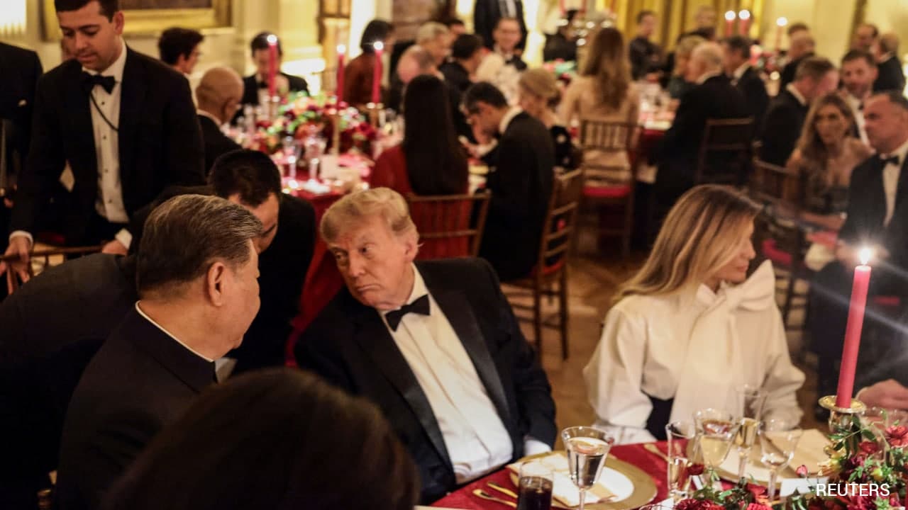 "Never Gotten Along Better": Trump On US-China Ties During State Dinner