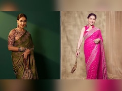 Teej Fashion: तीज पर साड़ी पहनें एक्ट्रेसेस के अंदाज में, जेनेलिया से माधुरी तक इन 6 लुक्स से लें इंस्पिरेशन