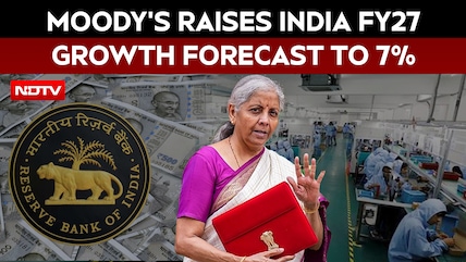 India GDP | Moody's Raises India FY27 Growth Forecast To 7%, Citing Economic Resilience