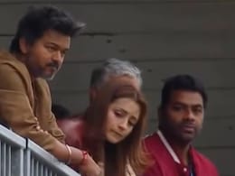 Vijay And Trisha Spotted Together At Ajith Kumar's Silverstone Race, Videos Go Viral