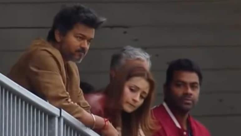 Vijay And Trisha Spotted Together At Ajith Kumar's Silverstone Race, Videos Go Viral