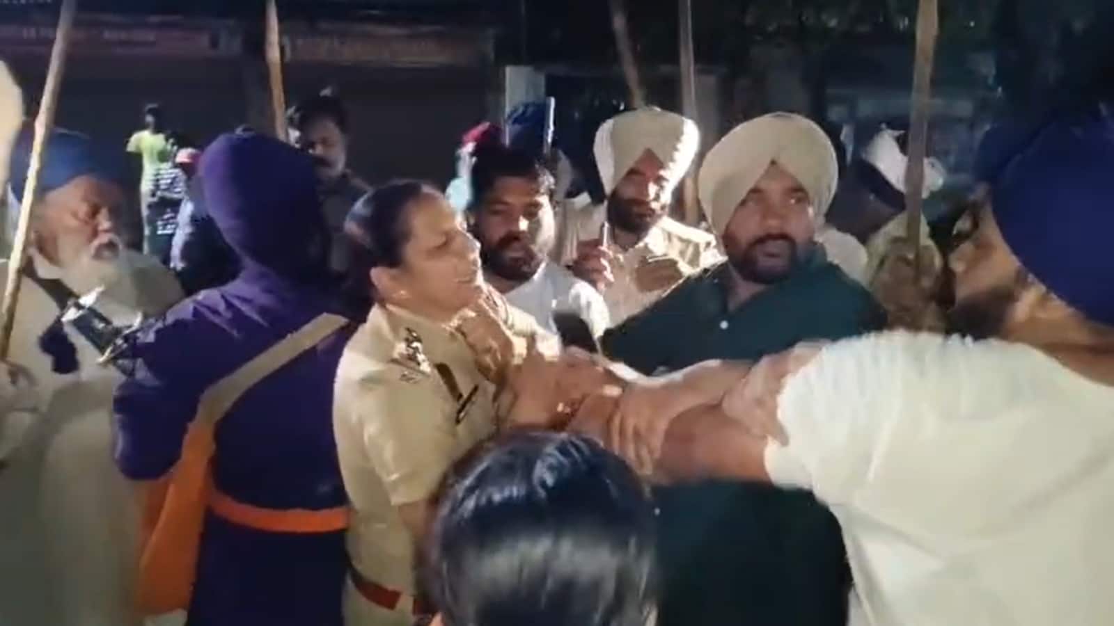 Nihang Sikh Protest in Amritsar Leads to Assault and Police Intervention