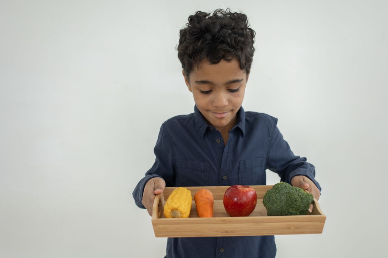 A child's diet needs to be nutritious and healthy