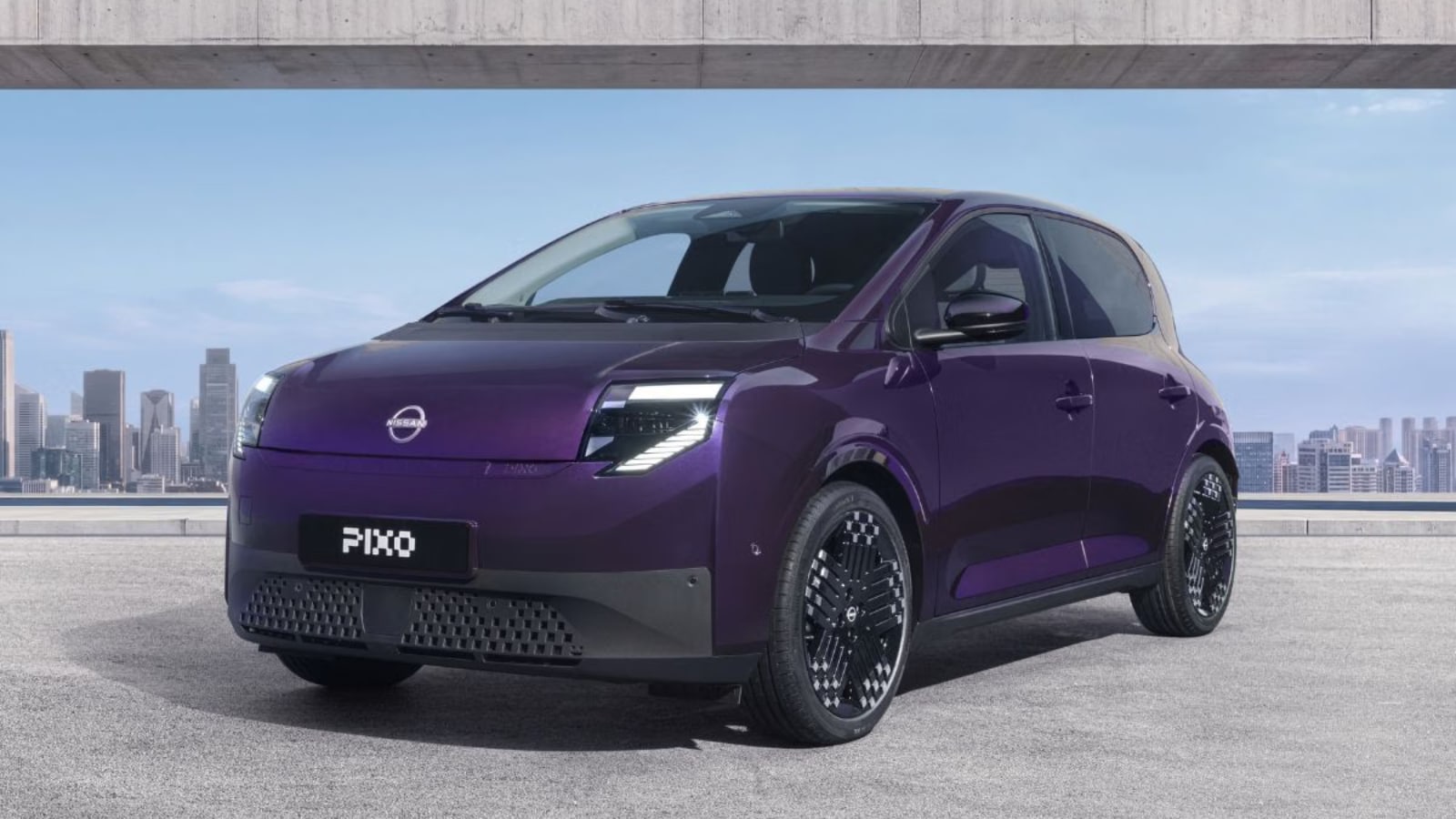 Nissan Unveils Pixo Compact Electric Car with 259 km Range for European Cities