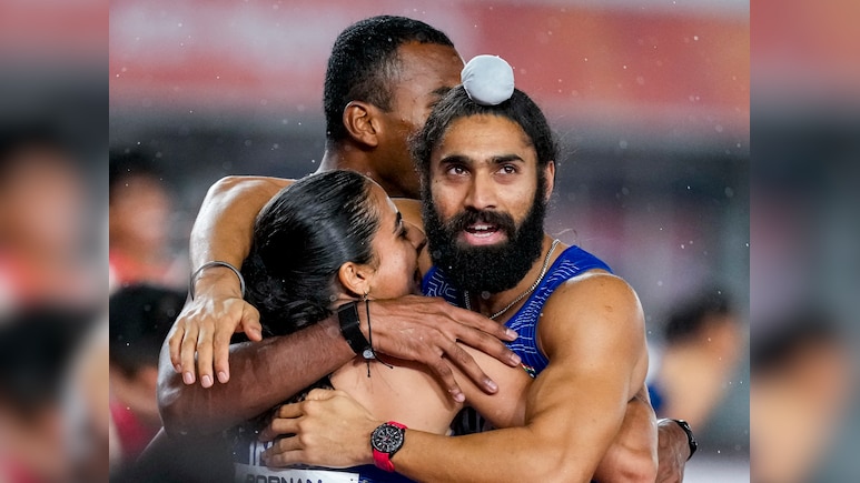 Asian Games 2026: India Win 4x100m Mixed Relay Bronze, Set New National Record