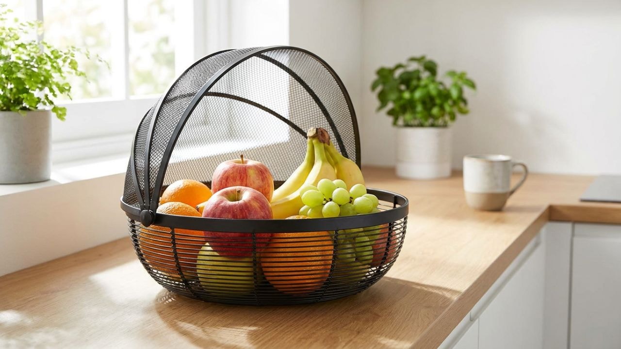 Kitchen Hacks: फलों को लंबे समय तक फ्रेश और कीड़ों से रखना है दूर? तो बेहद काम आएंगी ये जालीदार फ्रूट बास्केट