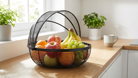 Kitchen Hacks: फलों को लंबे समय तक फ्रेश और कीड़ों से रखना है दूर? तो बेहद काम आएंगी ये जालीदार फ्रूट बास्केट