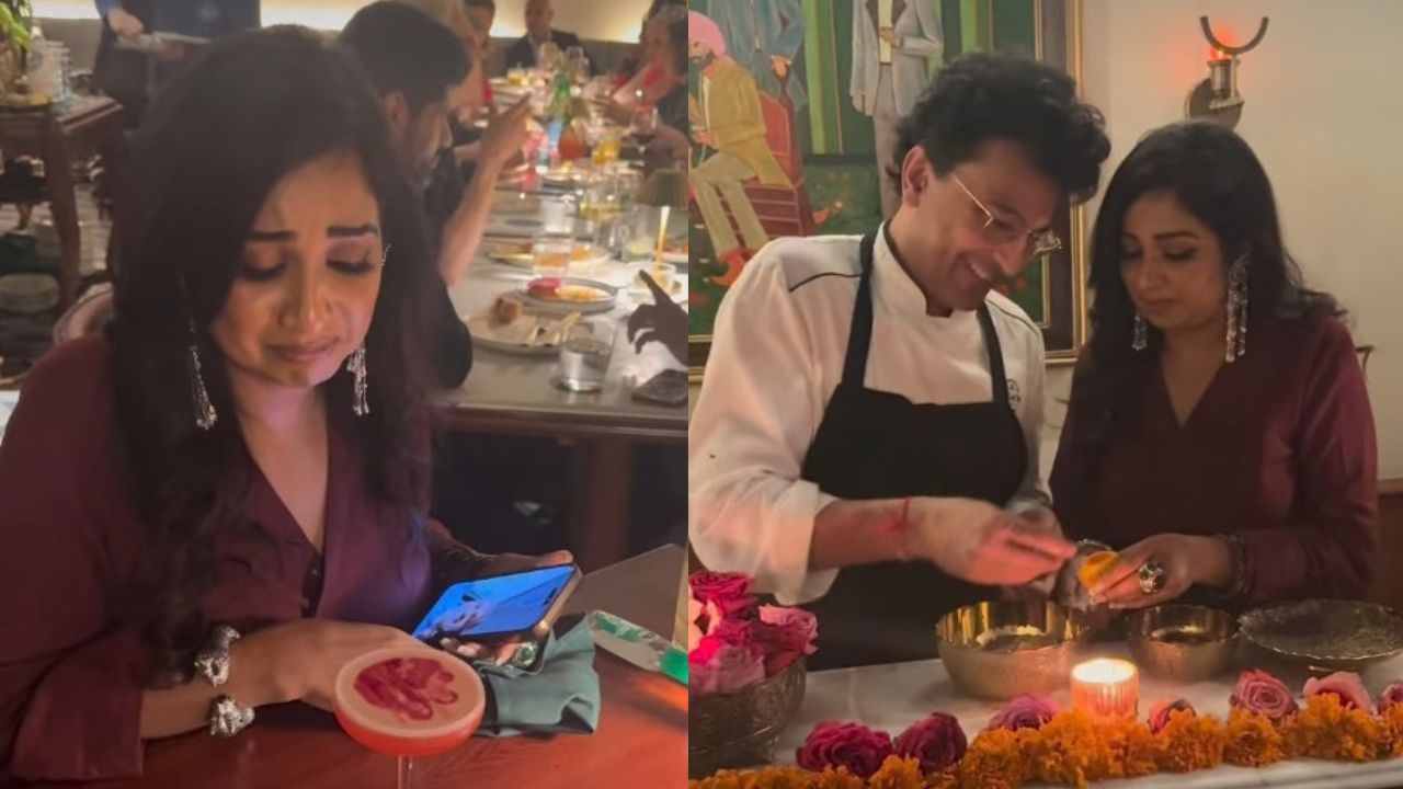 Video: Shreya Ghoshal Makes Modaks At Vikas Khanna's NYC Restaurant Bungalow