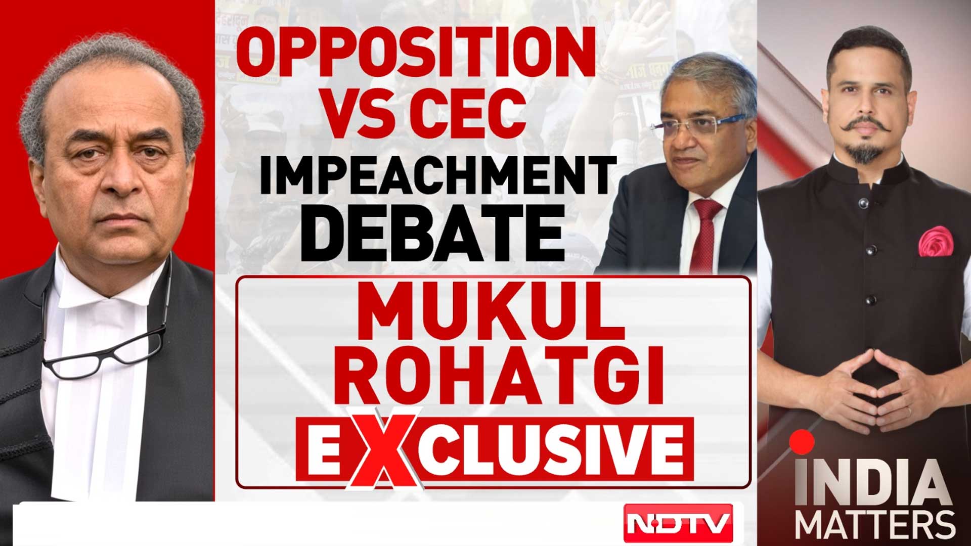 "No Basis For Impeachment": Mukul Rohatgi On CEC Removal Row