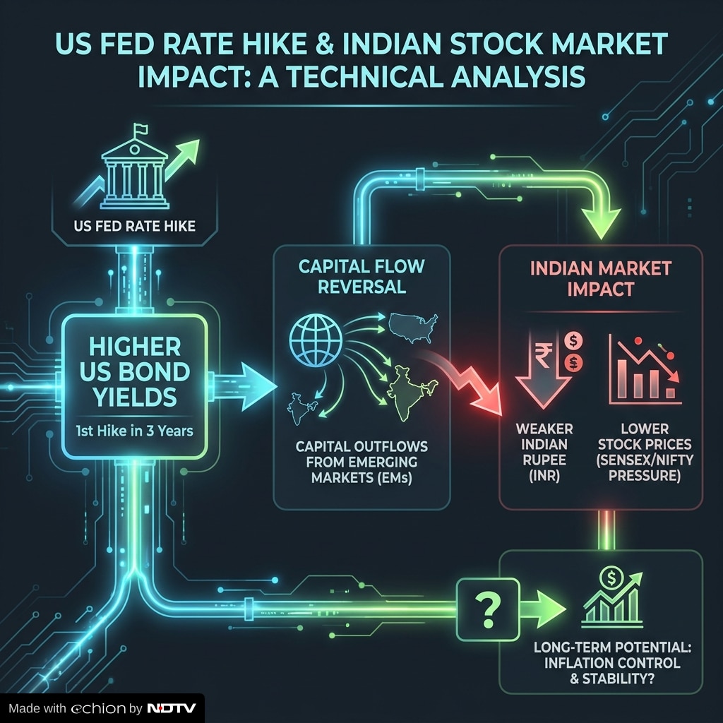 US Fed Rate Hike Impact On Indian Stock Market US Fed Rate Hike Impact On Indian Stock Market