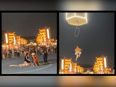 Caught On Camera: Female Performer Falls From Great Height During 'Chang'e Flying To The Moon' Performance