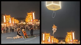 Caught On Camera: Female Performer Falls From Great Height During 'Chang'e Flying To The Moon' Performance