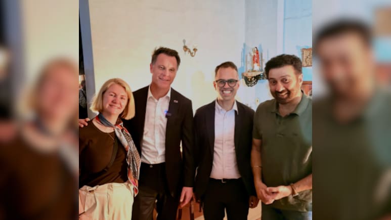 Sunny Deol Meets Australian Politician Chris Minns. 'Wildest Crossover,' Says Internet