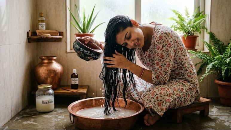 चावल के मांड को बालों में कैसे लगाएं? चावल के मांड के क्या फायदे हैं, जान&zwj;िए यहां