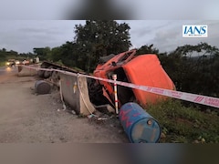 Mumbai-Goa Highway Horror: Chemical Tanker Falls Into 250-Foot Gorge Near Ratnagiri