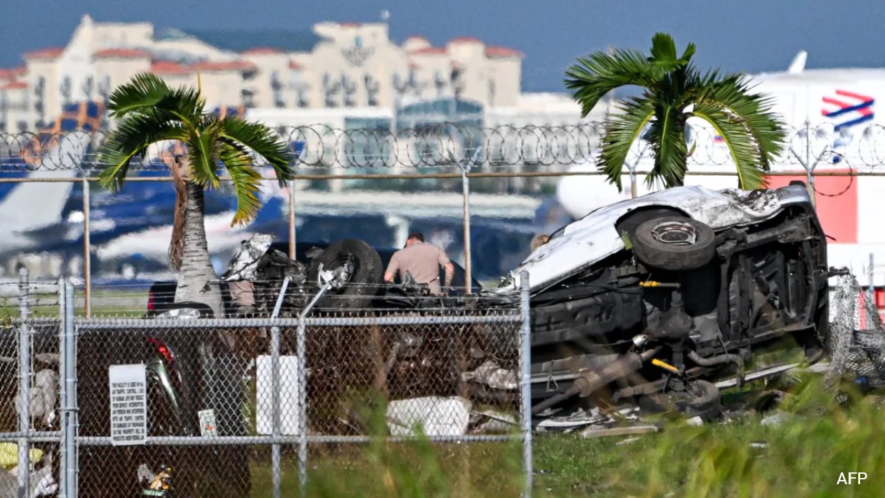 5 Dead After Amazon Cargo Plane Skids Off Runway, Bursts Into Flames In Miami