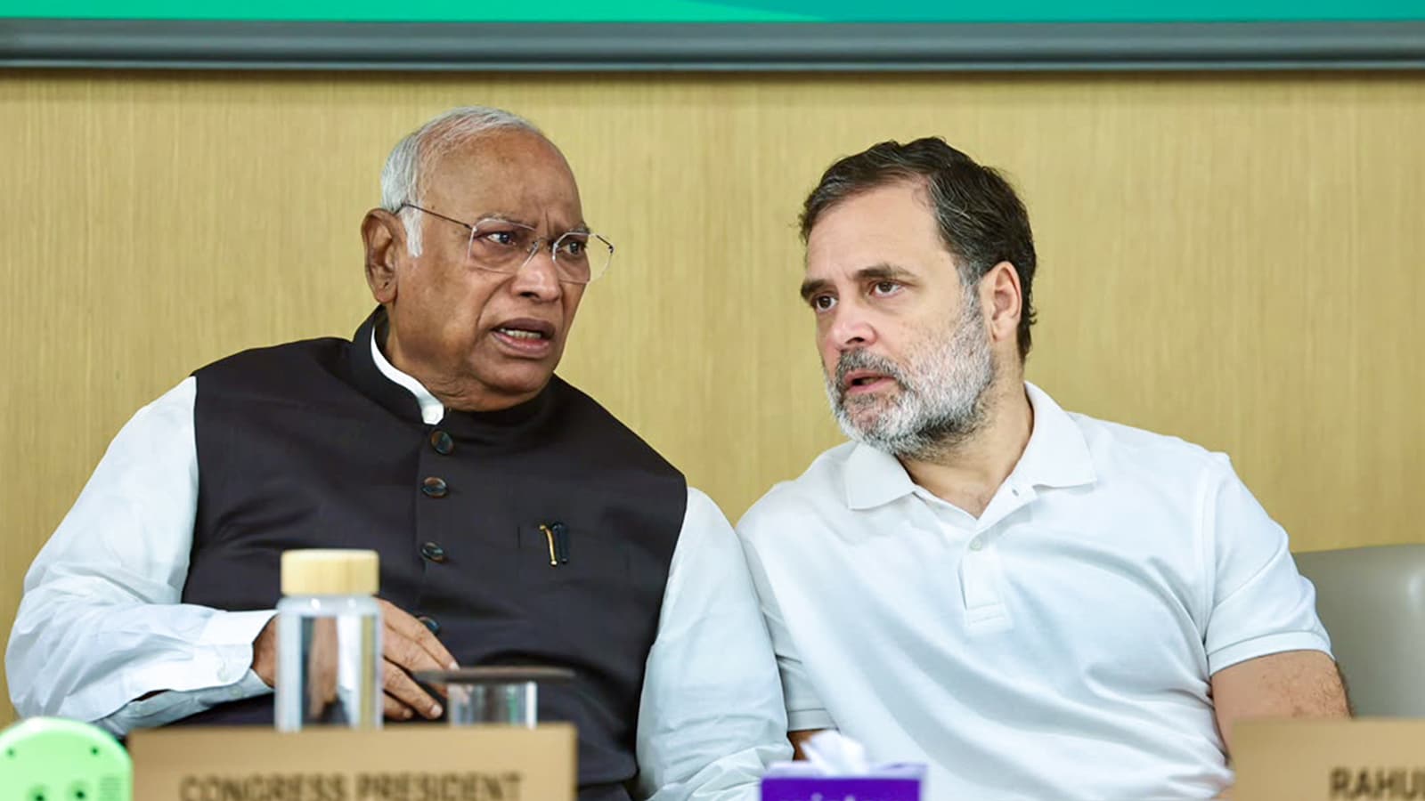 Rahul Gandhi and INDIA Bloc Allege Threats to Indian Democracy, Announce Protests