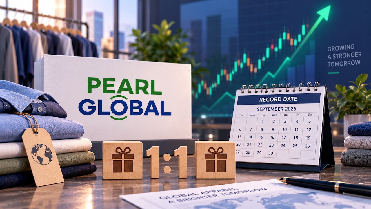 Bonus Shares Alert: Pearl Global Sets Record Date For 1:1 Issue; Stock Up 75% In A Year