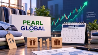 Bonus Shares Alert: Pearl Global Sets Record Date For 1:1 Issue; Stock Up 75% In A Year