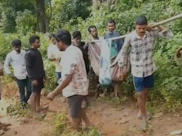 No Road For Ambulance: Sick Andhra Woman Carried 11 km On Cot