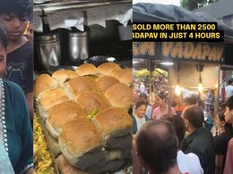 Video: Ahmedabad Stall Owner Sells 2,500 Vada Pav In Four Hours, Thanks Customers