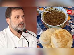 बहन प्रियंका गांधी के हाथ के छोले-भटूरे खाकर खुश हुए राहुल गांधी, सोशल मीडिया पर शेयर की तस्वीर
