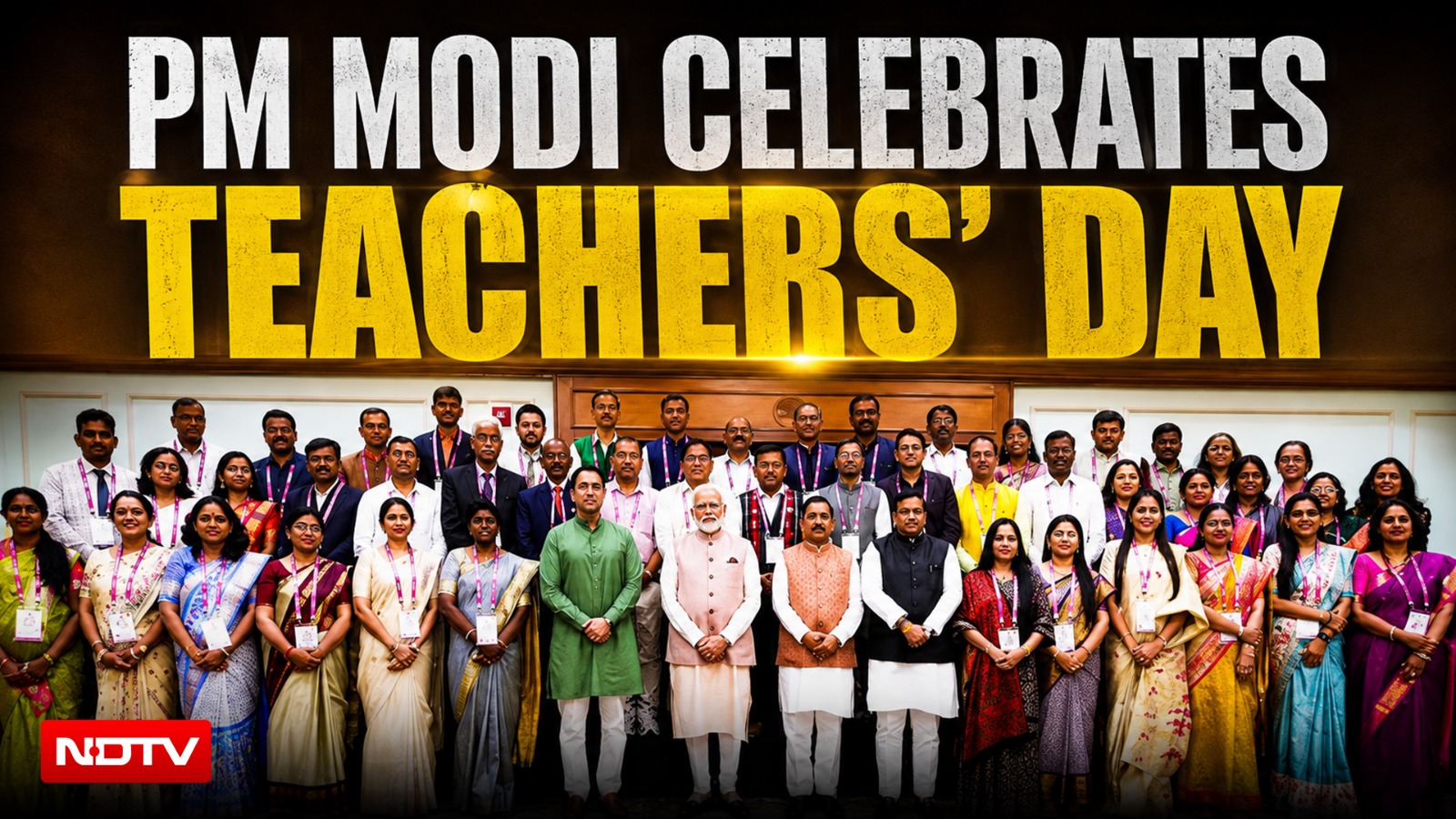 PM Modi Interacts With National Teachers' Award Winners On Teachers' Day