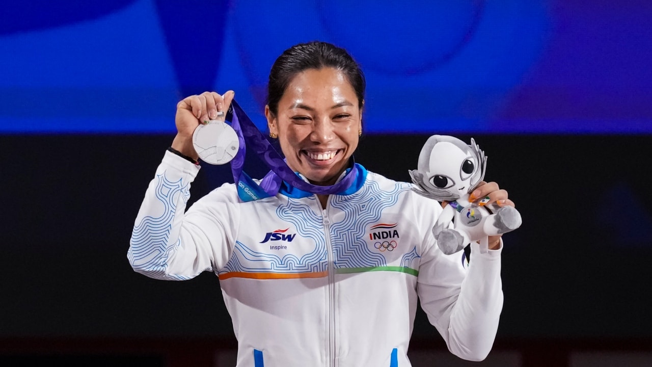 Mirabai Chanu seeks Arjuna Award after winning silver at Asian Games