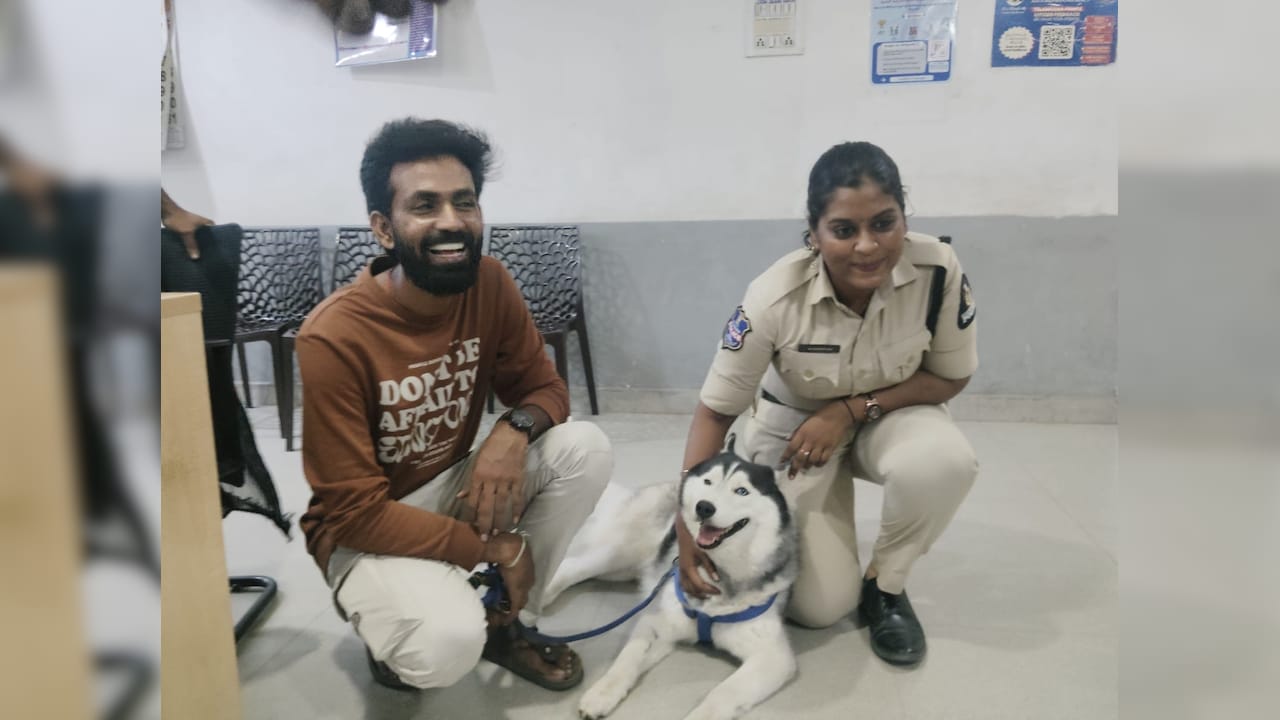 Hyderabad Cop's WhatsApp Search Reunites Missing Pet Dog With Owner