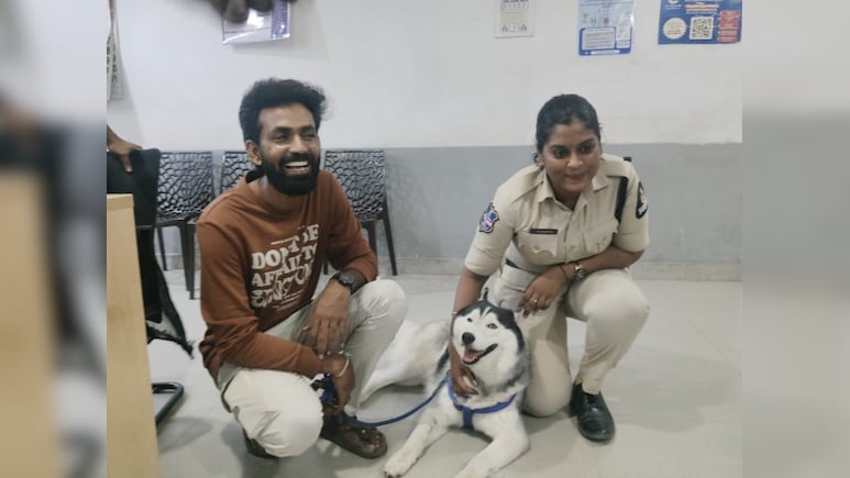 Hyderabad Cop's WhatsApp Search Reunites Missing Pet Dog With Owner