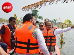 बिहार बाढ़ संकट: नाव और ट्रैक्टर से खेतों तक पहुंचे शिवराज, किसानों का दर्द देख बोले- हर पीड़ित के साथ है सरकार