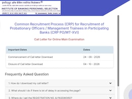 IBPS Probationary Officer Mains Admit Card 2026 Out: Check Steps To Download, Exam Pattern