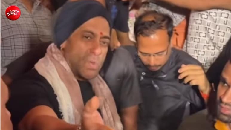गणपति दर्शन के बाद गुस्से में दिखे सलमान खान, सोशल मीडिया पर जमकर वायरल हो रहा है वीडियो