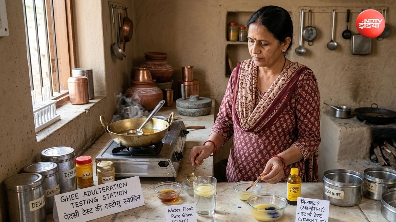 घी असली है या नकली, 5 मिनट में करें जांच; FSSAI के इस फॉर्मूले से घर में ही करें टेस्ट