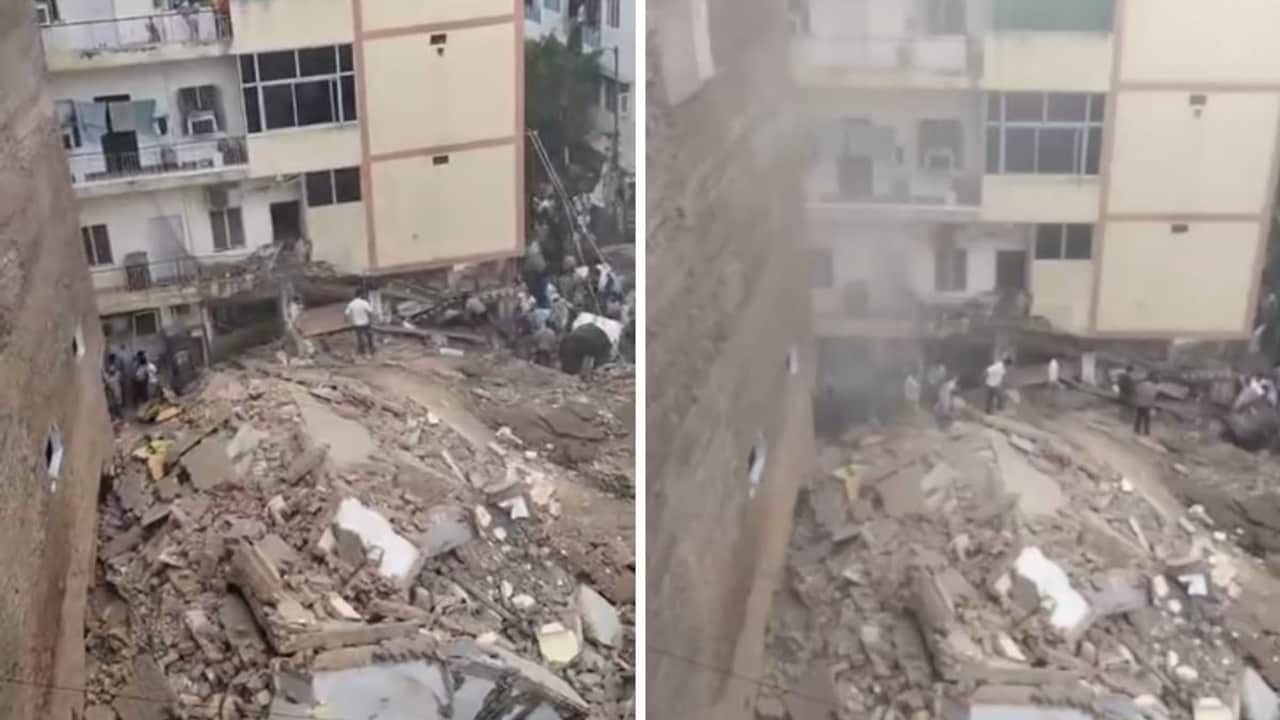 "Bachao...": Delhi Woman's Cry For Help As Students Get Trapped Under Rubble
