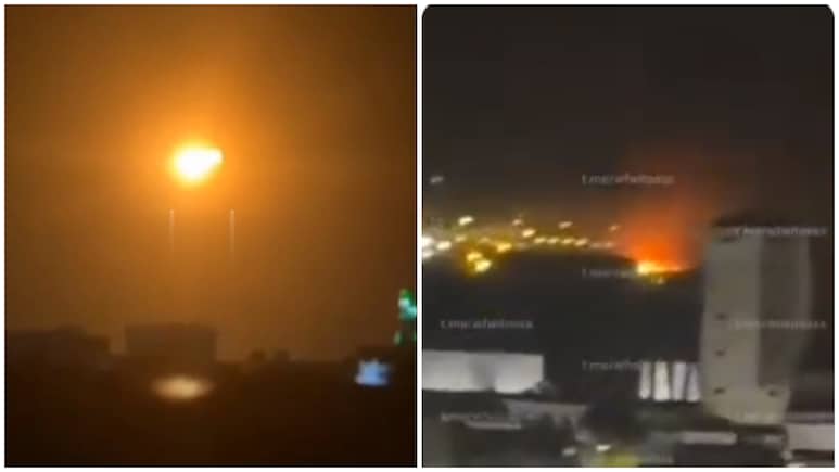 US Base In Erbil On Fire After Iran's Attack? X Users Report Loud Blasts, Share Videos